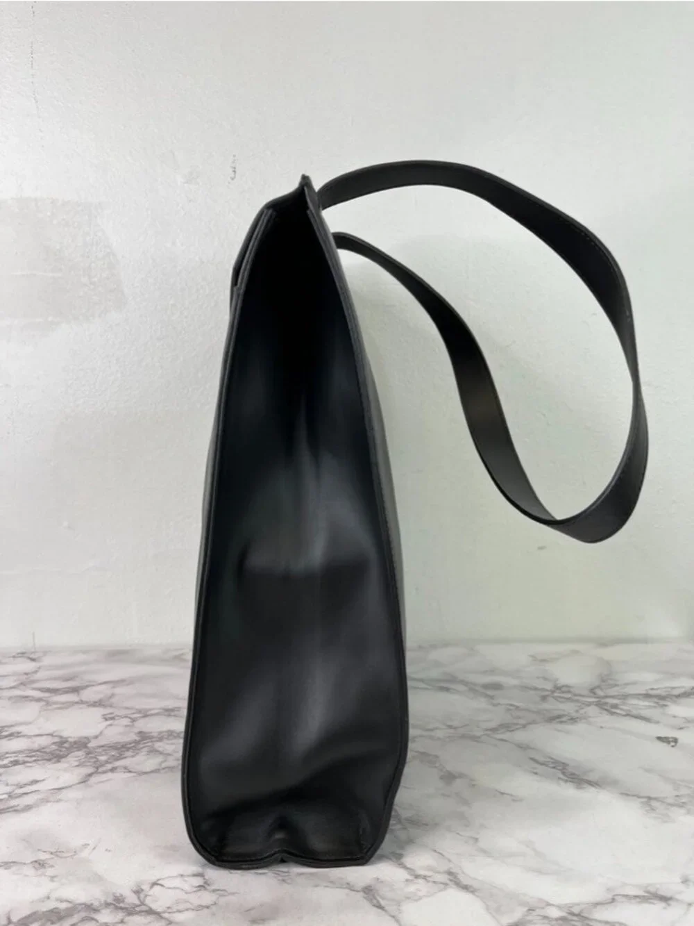 Everlane Women's E1 Black Leather Tote Bag